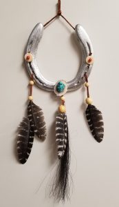 Echo Spirit Horse Shoe Art